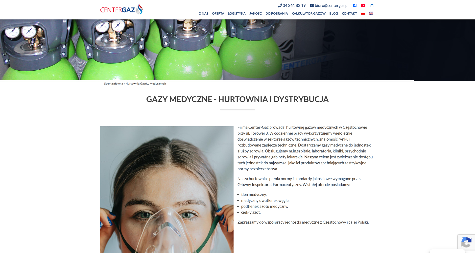 Gazy medyczne w placówkach ochrony zdrowia: rodzaje, zastosowanie i zasady bezpieczeństwa