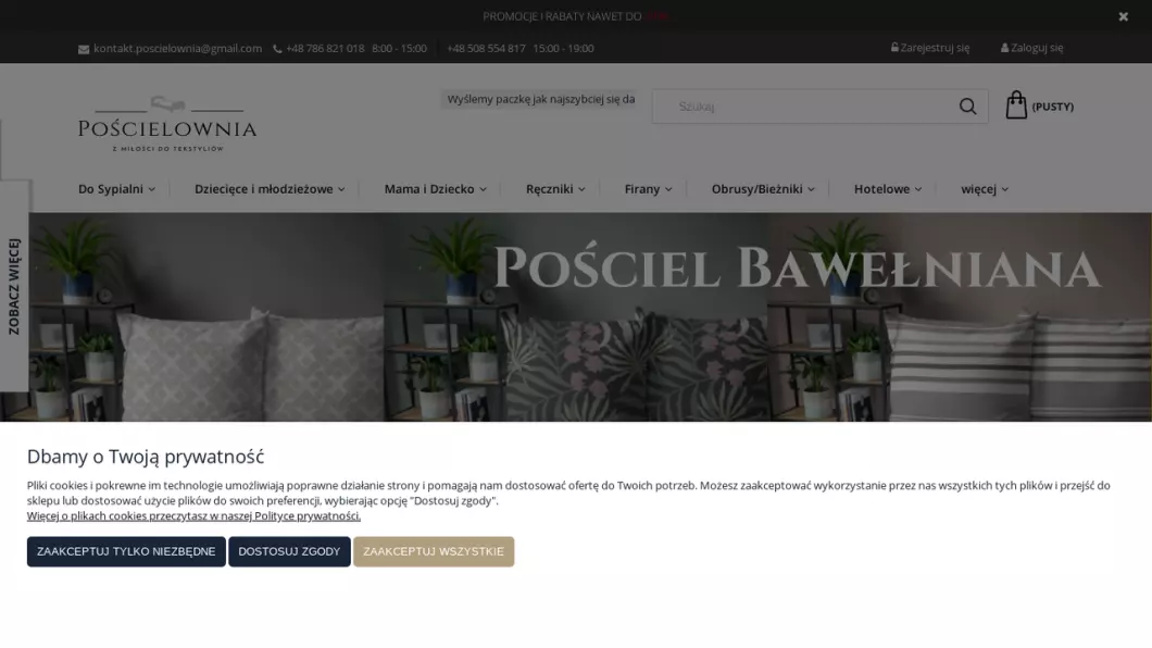 Sklep z pościelą Ostrów Wielkopolski | Pościelownia - podgląd
