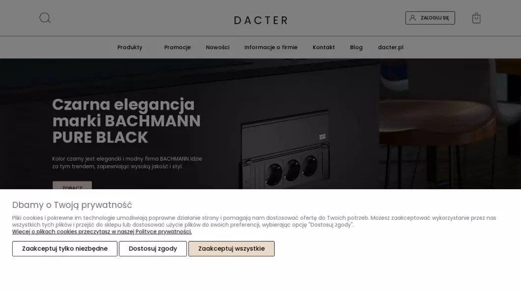 Akcesoria meblowe DAC TER - podgląd