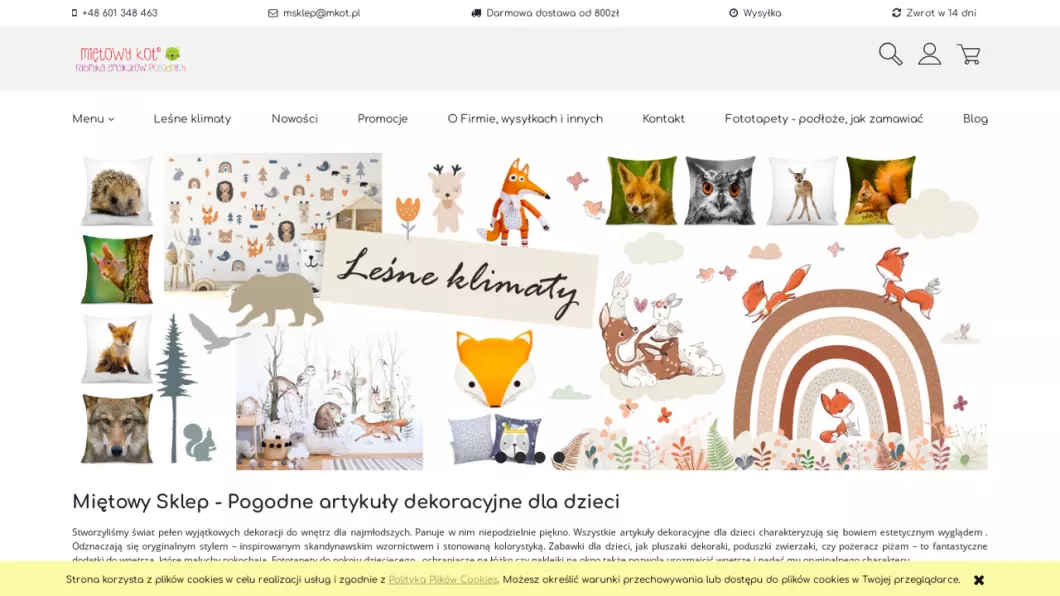 Miętowy Kot - Usługi Graficzne - podgląd