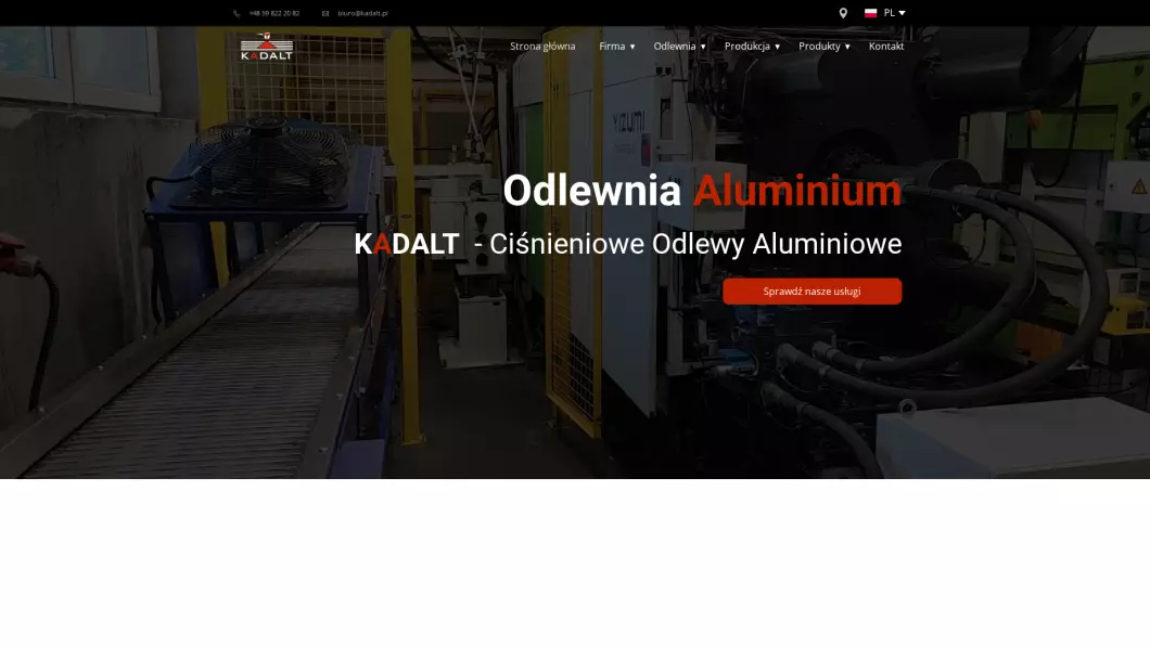 Odlewnia metali Kadalt - podgląd